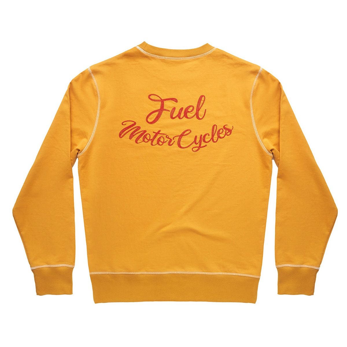 Fuel Motorcycles｜クルー スウェットシャツ｜スウェット｜マスタード
