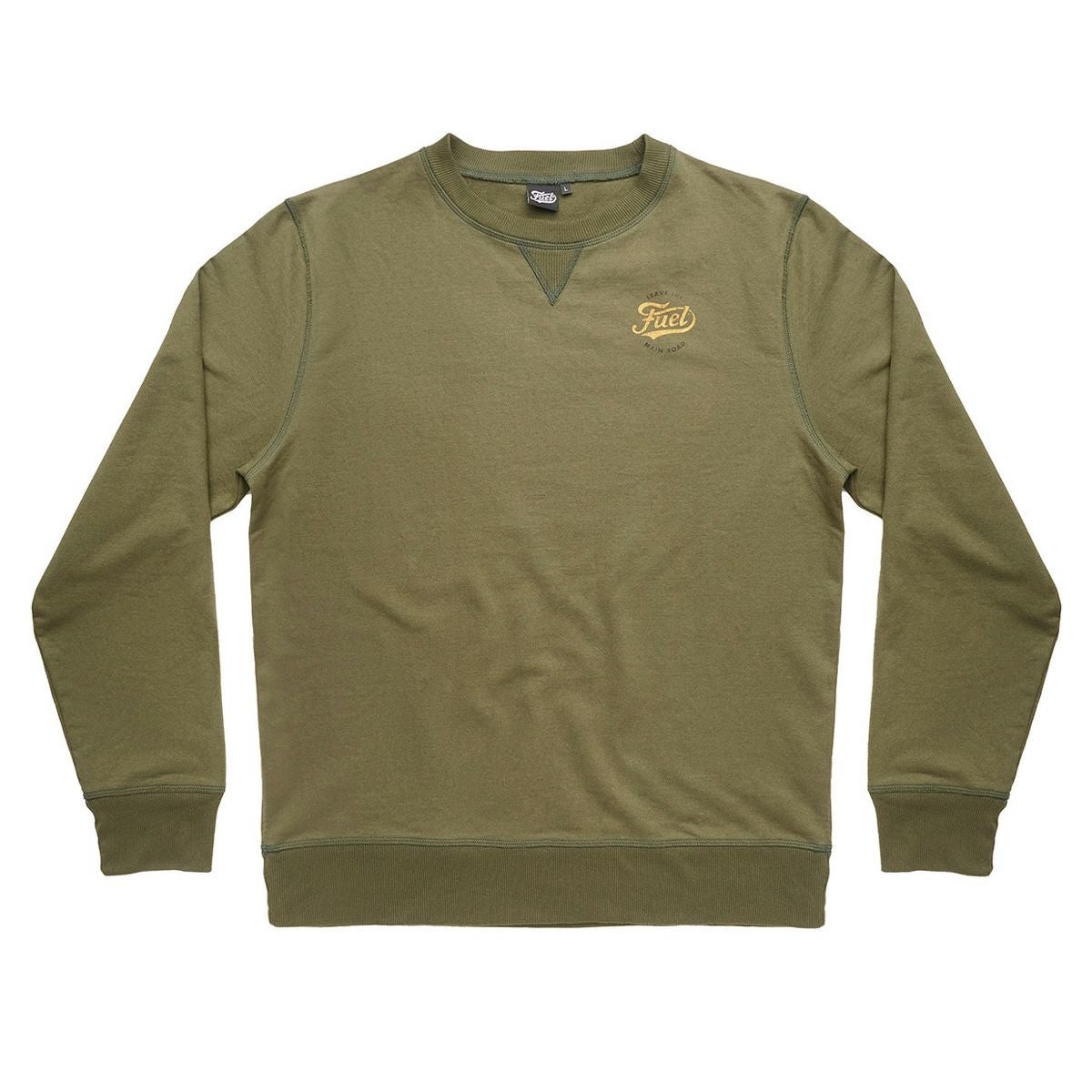 Fuel Motorcycles｜クルー スウェットシャツ｜スウェット｜グリーン