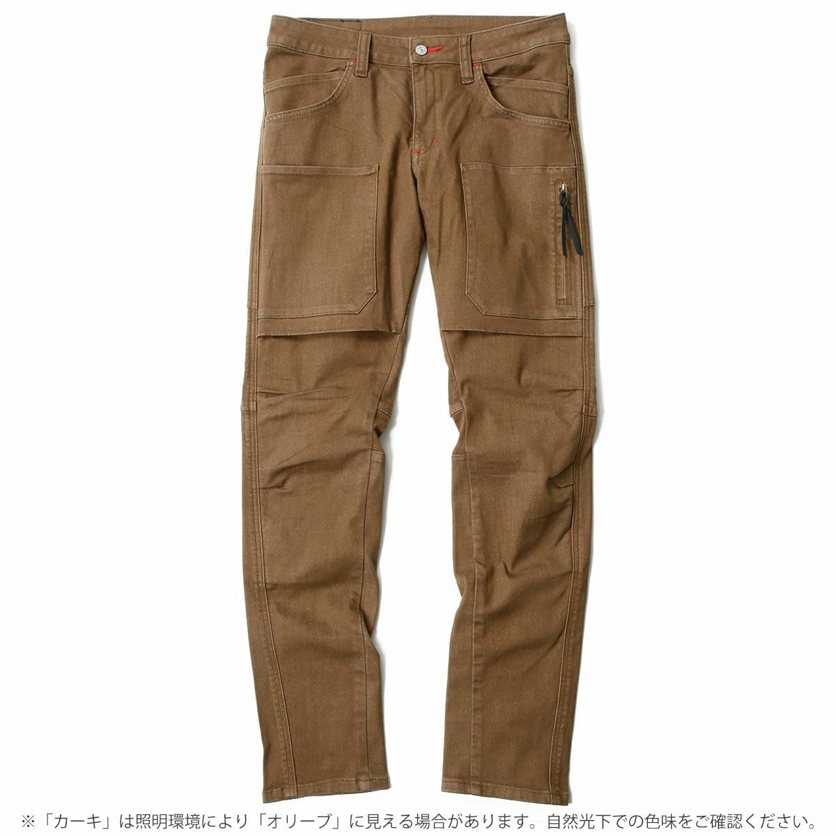 56design｜エドウィン コラボ 3D フィット カーゴ パンツ｜チノ・カーゴ｜カーキ