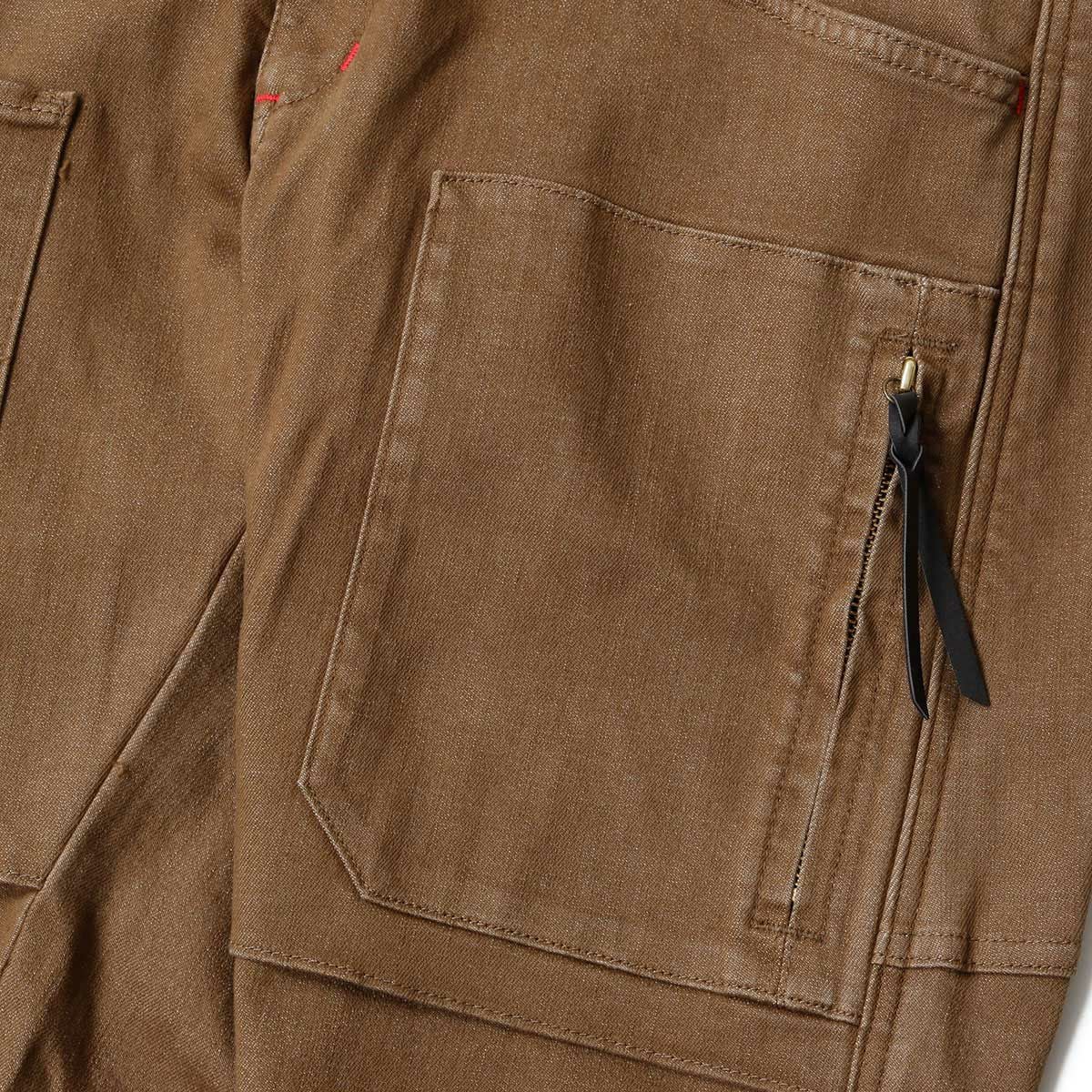 56design｜エドウィン コラボ 3D フィット カーゴ パンツ｜チノ・カーゴ｜カーキ