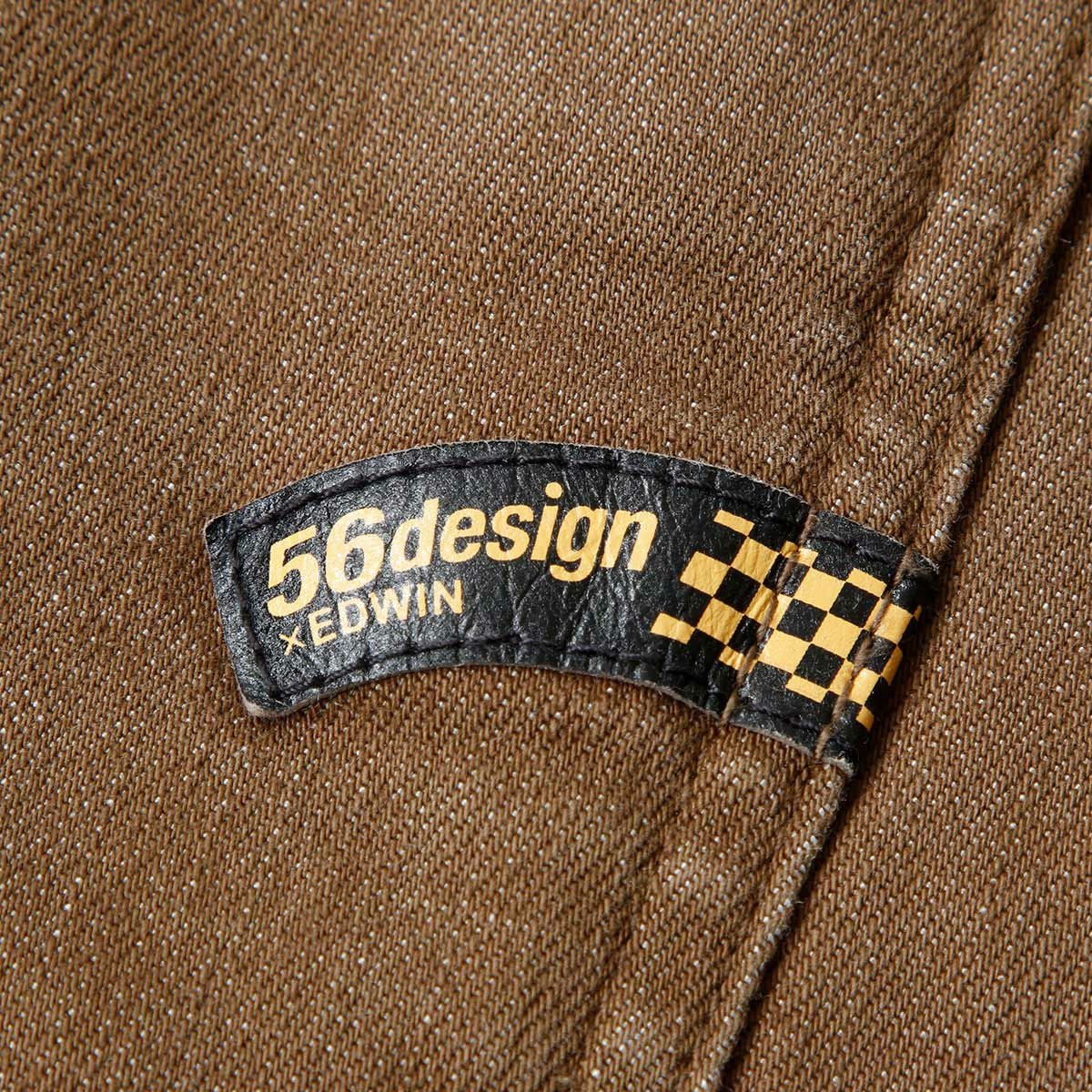 56design｜エドウィン コラボ 3D フィット カーゴ パンツ｜チノ・カーゴ｜カーキ