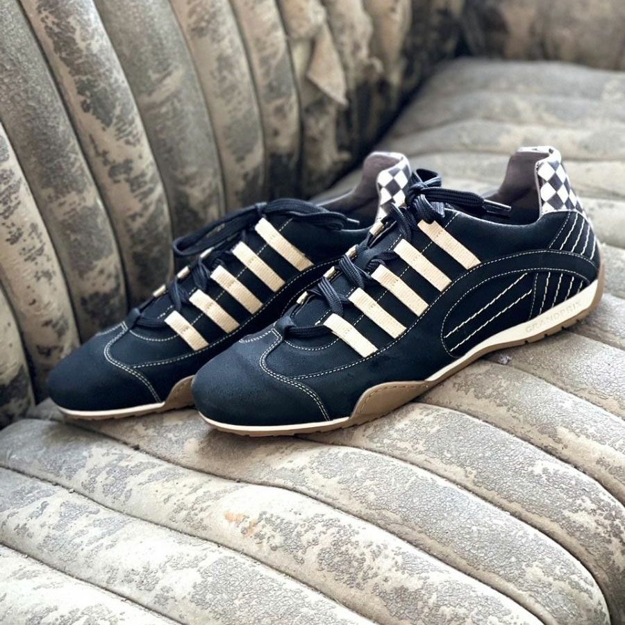 GRANDPRIX ORIGINALS｜GPO レーシング スニーカー ｜ブラック ゴールド