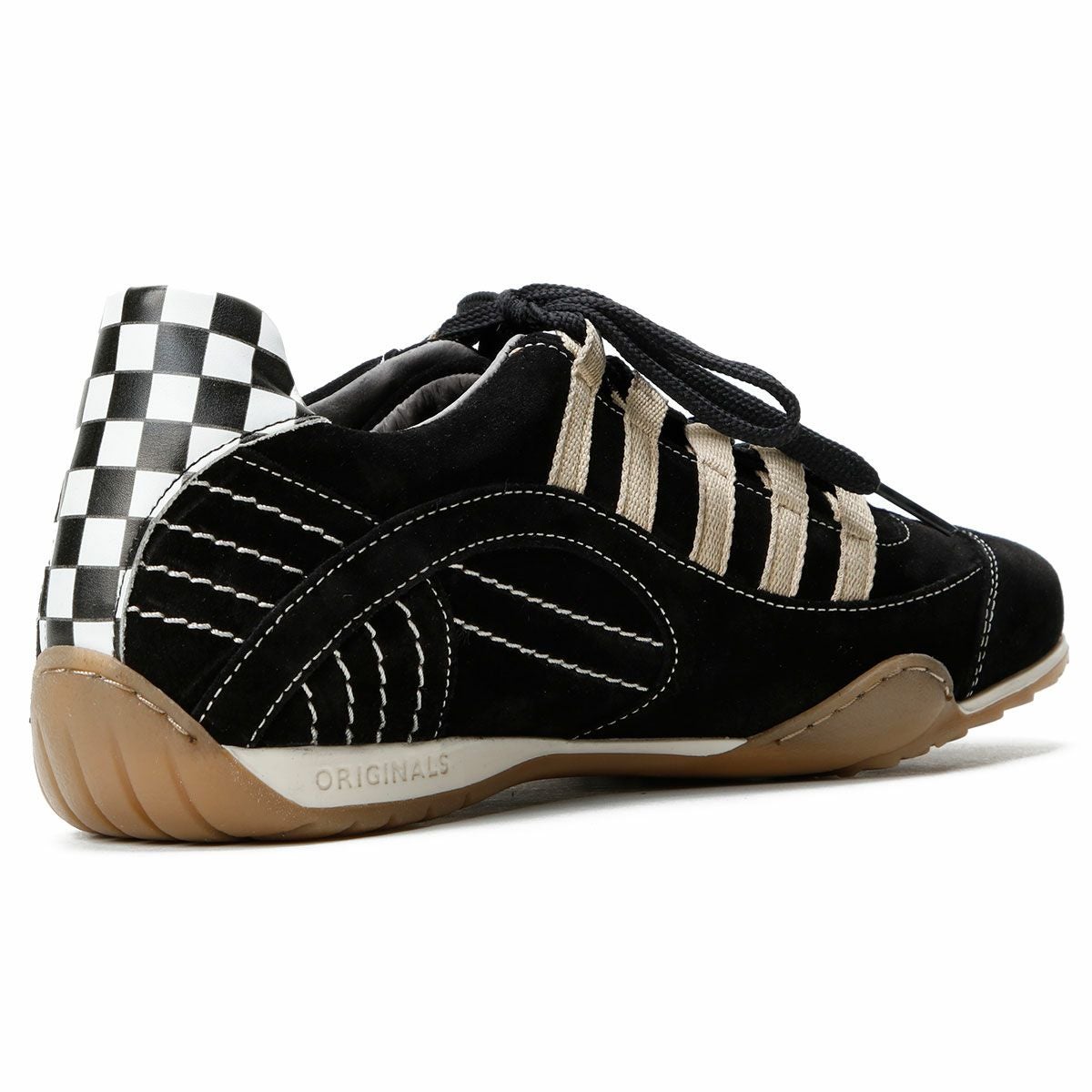 GRANDPRIX ORIGINALS｜GPO レーシング スニーカー ｜ブラック ゴールド