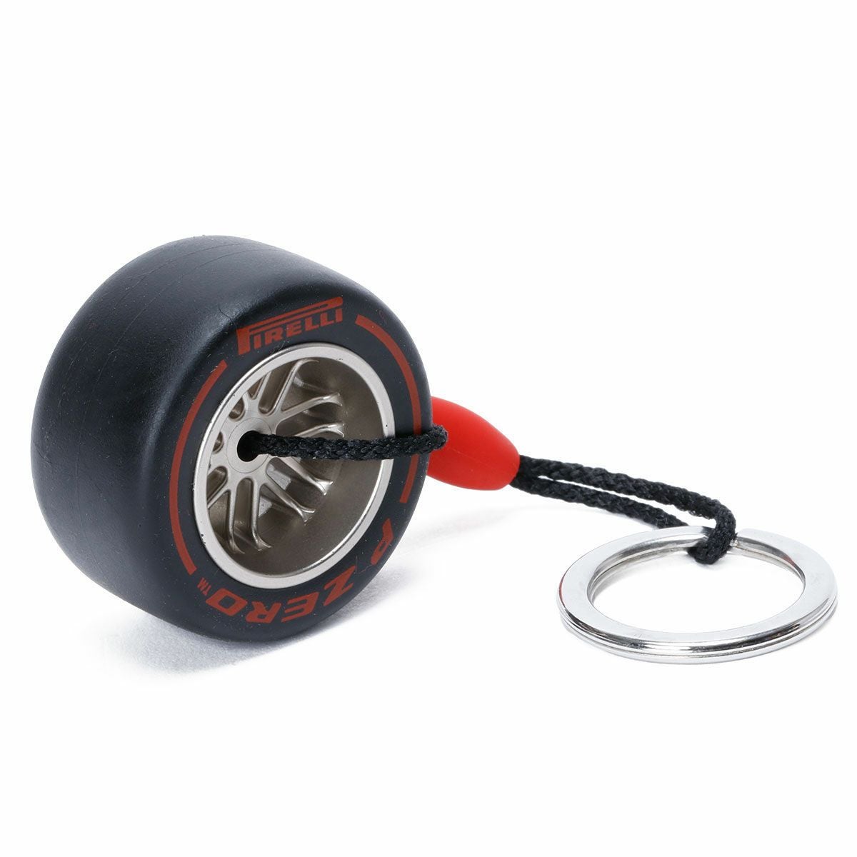 PIRELLI｜ピレリ タイヤ キーリング｜キーホルダー｜レッド