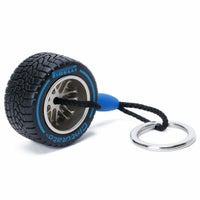 PIRELLI｜ピレリ タイヤ キーリング｜キーホルダー｜ブルー