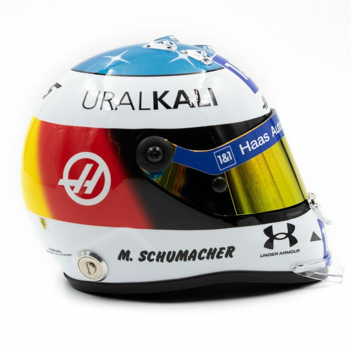 Mick Schumacher｜1/2スケール ミック・シューマッハ 2021年 SPA レプリカ ヘルメット｜模型