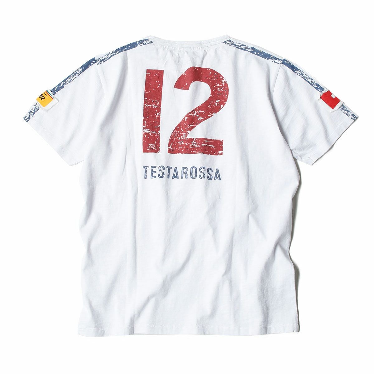 Warson Motors｜スクーデリア Cegga テスタロッサ Tシャツ｜ホワイト