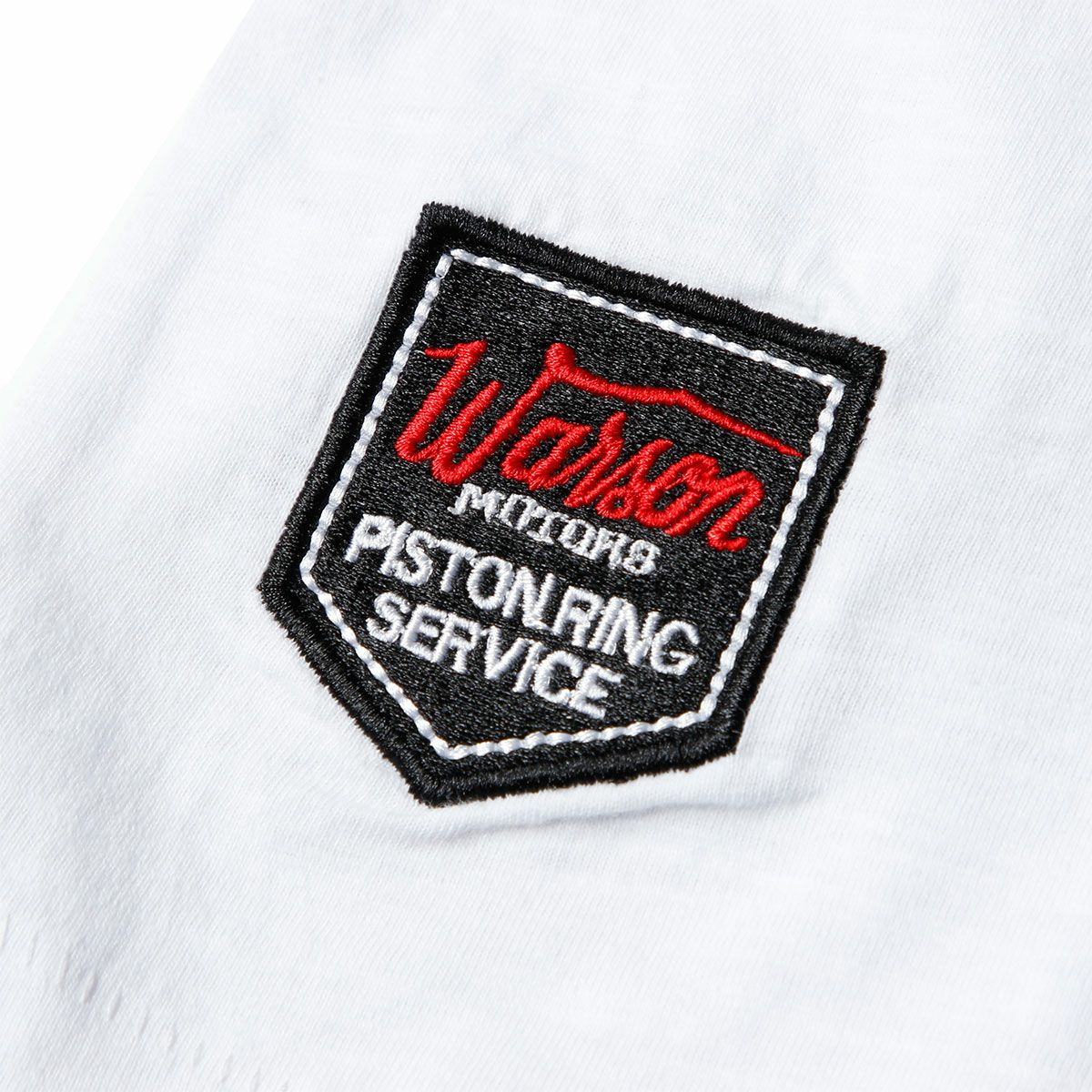 Warson Motors｜スクーデリア Cegga テスタロッサ Tシャツ｜ホワイト