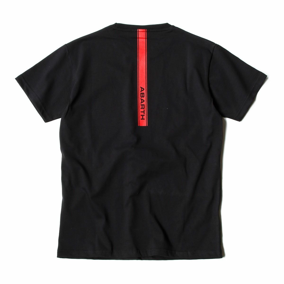 Abarth｜アバルト MC プリント ロゴ Tシャツ｜ブラック