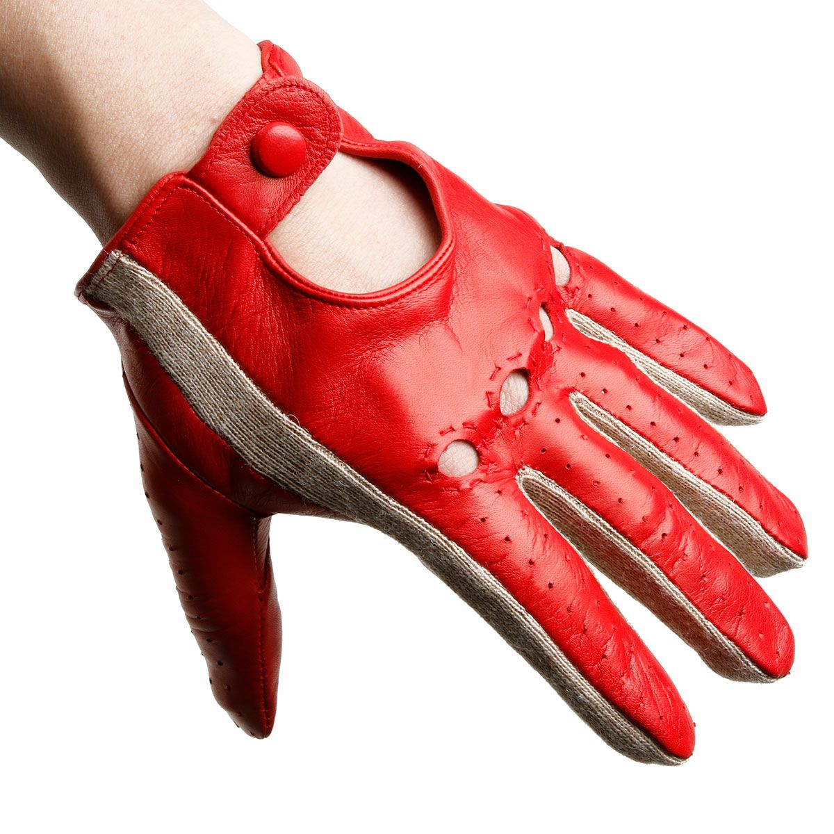 Motorimoda｜ネアポリス｜ロング｜レッド｜モデル着用