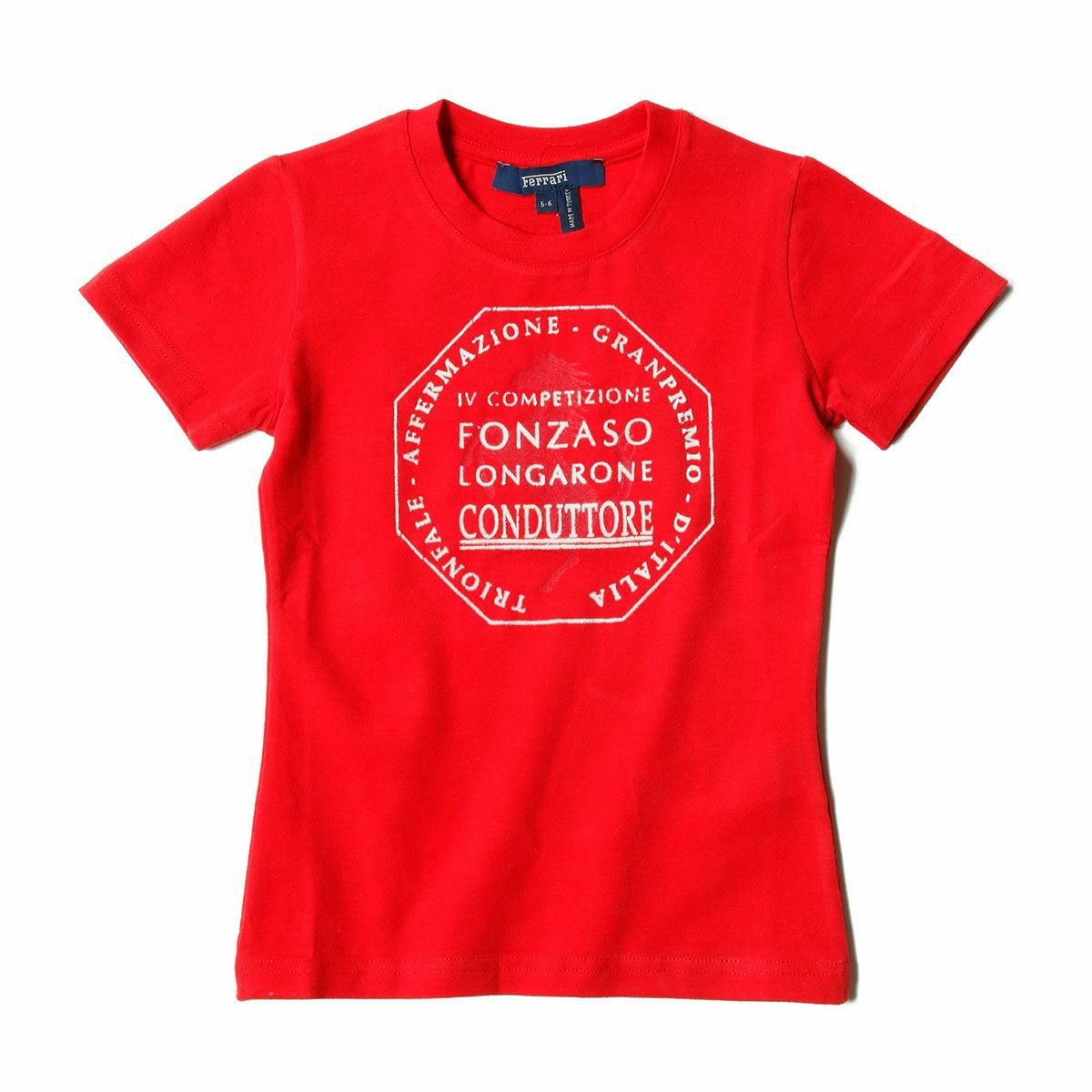 Ferrari｜フェラーリ コンドゥットーレ キッズ Tシャツ｜