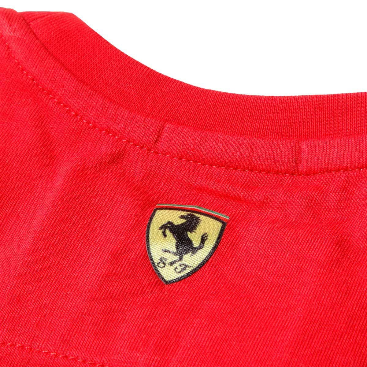 Ferrari｜フェラーリ スクーデリア キッズ Tシャツ｜レッド