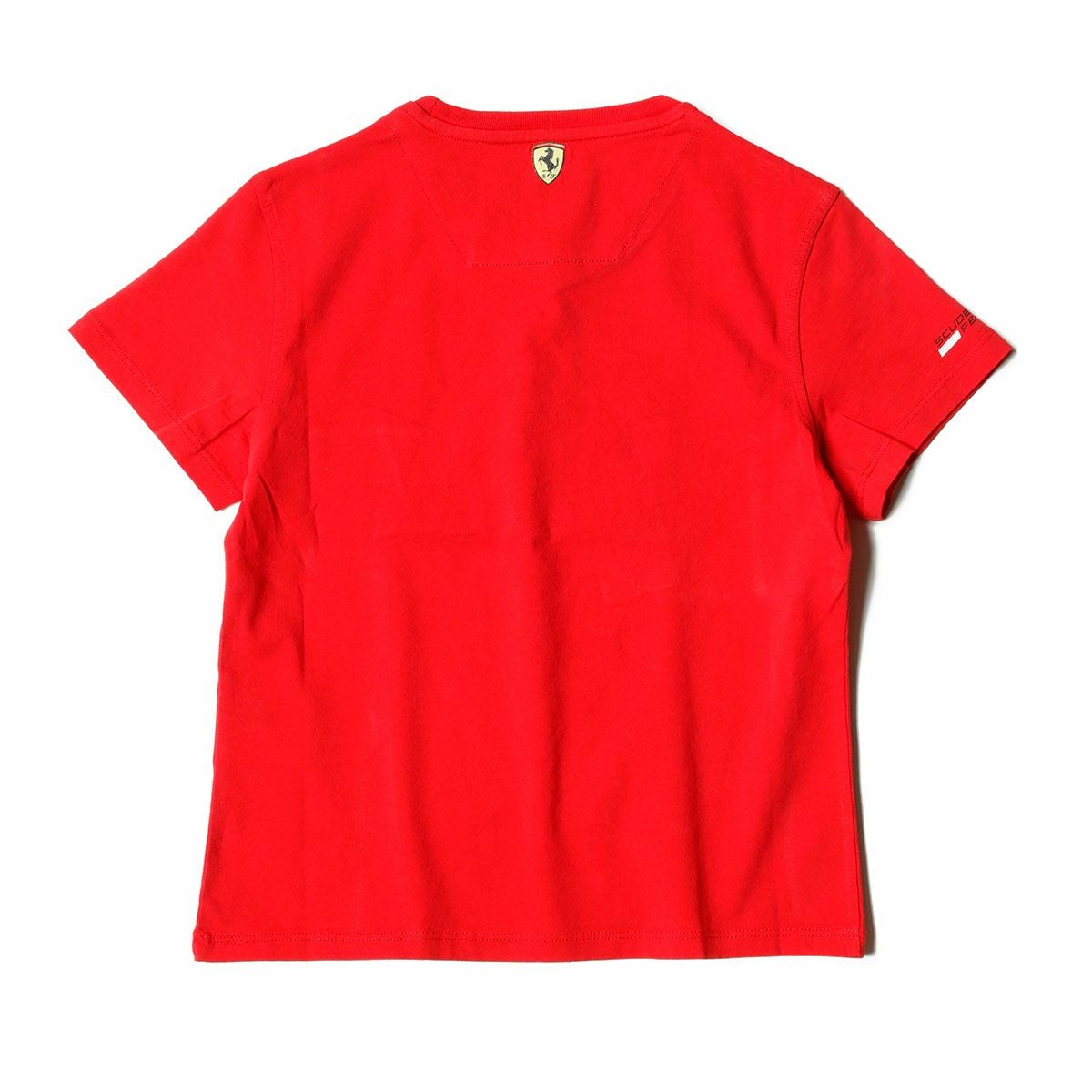 Ferrari｜フェラーリ スクデット ムーブ ファスト キッズ Tシャツ｜Tシャツ｜レッド