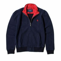 Ferrari｜フェラーリ ロングスリーブ スウェットシャツ キッズ ジャケット｜スウェット｜ネイビー