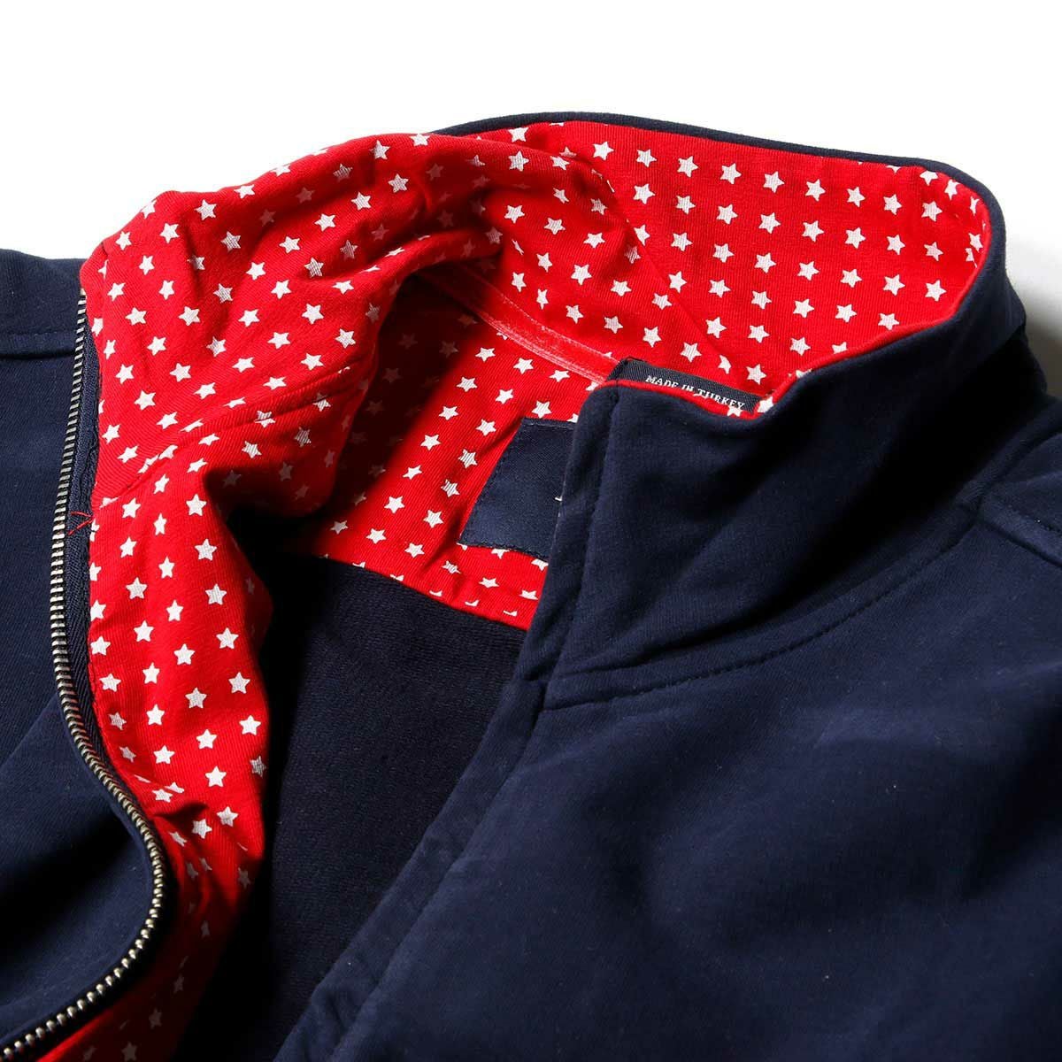 Ferrari｜フェラーリ ロングスリーブ スウェットシャツ キッズ ジャケット｜スウェット｜ネイビー