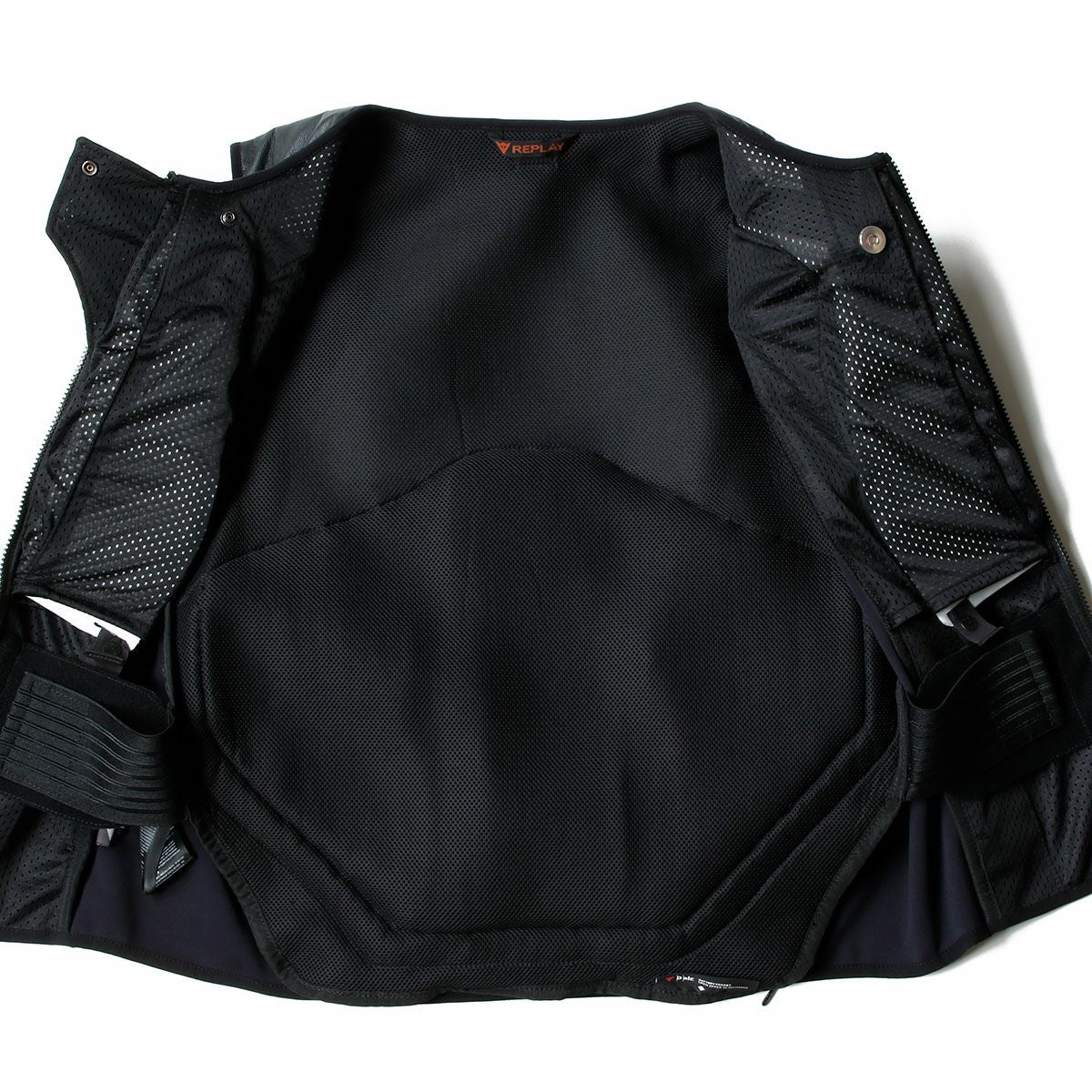 Replay｜REPLAY×DAINESE D-air ハイパーコーデュラスマートジャケット｜ベスト｜ブラック