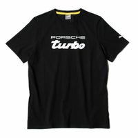 PORSCHE｜ポルシェ レガシー turbo 半袖 Tシャツ｜ブラック