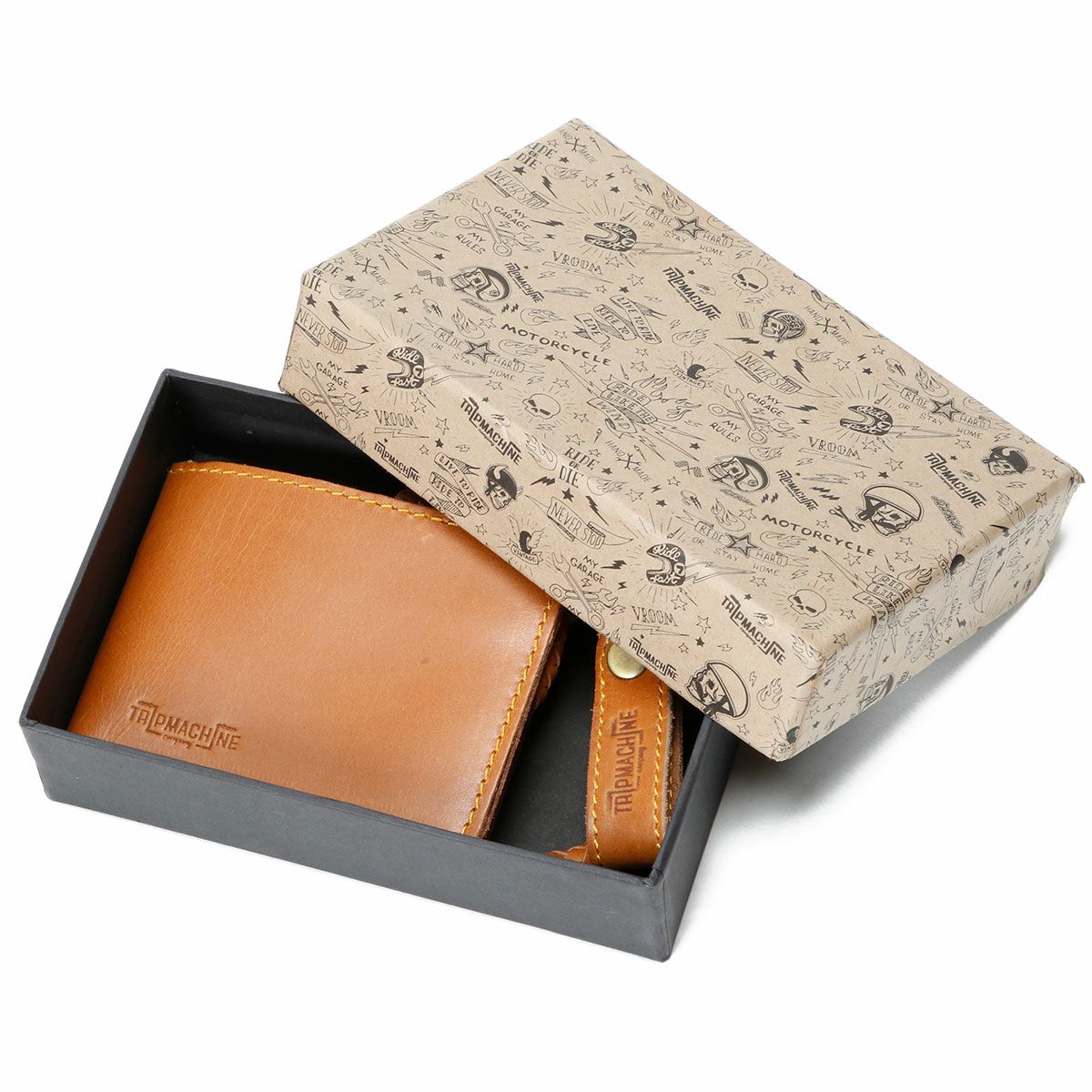 Trip Machine｜ギターリスト ウォレット｜財布｜ヴィンテージタン