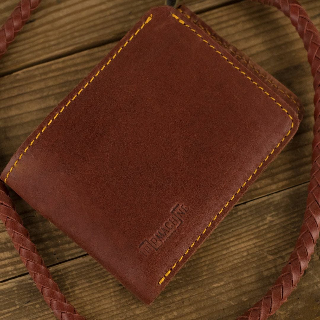 Trip Machine｜ギターリスト ウォレット｜財布｜チェリーレッド