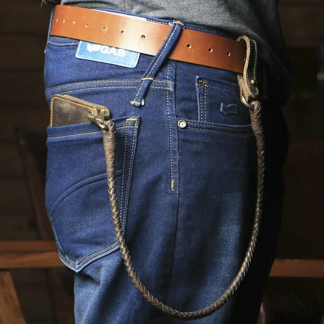 Trip Machine｜ギターリスト ウォレット｜財布｜タバコ｜モデル着用