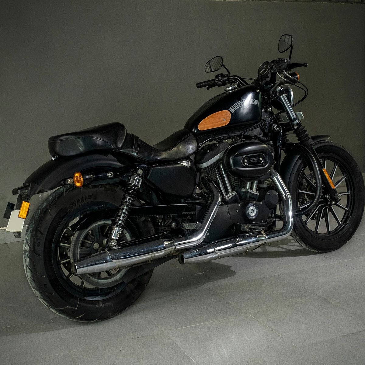 Trip Machine｜タンクパッド ミニ レザー クラシック ストライプ｜その他雑貨｜ヴィンテージタン｜使用イメージ