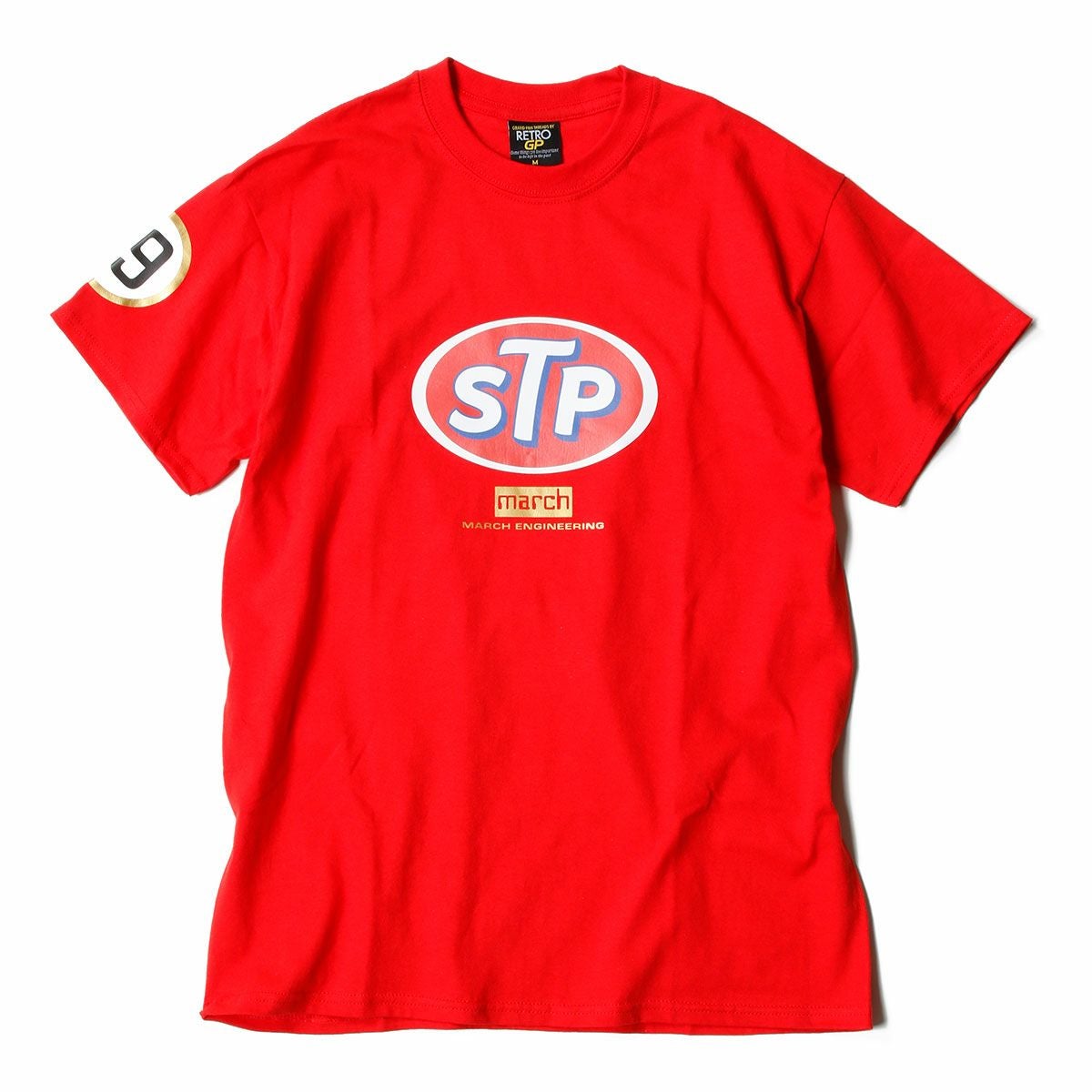RETRO FORMULA 1｜STP Team March T-shirt 02｜Tシャツ｜レッド