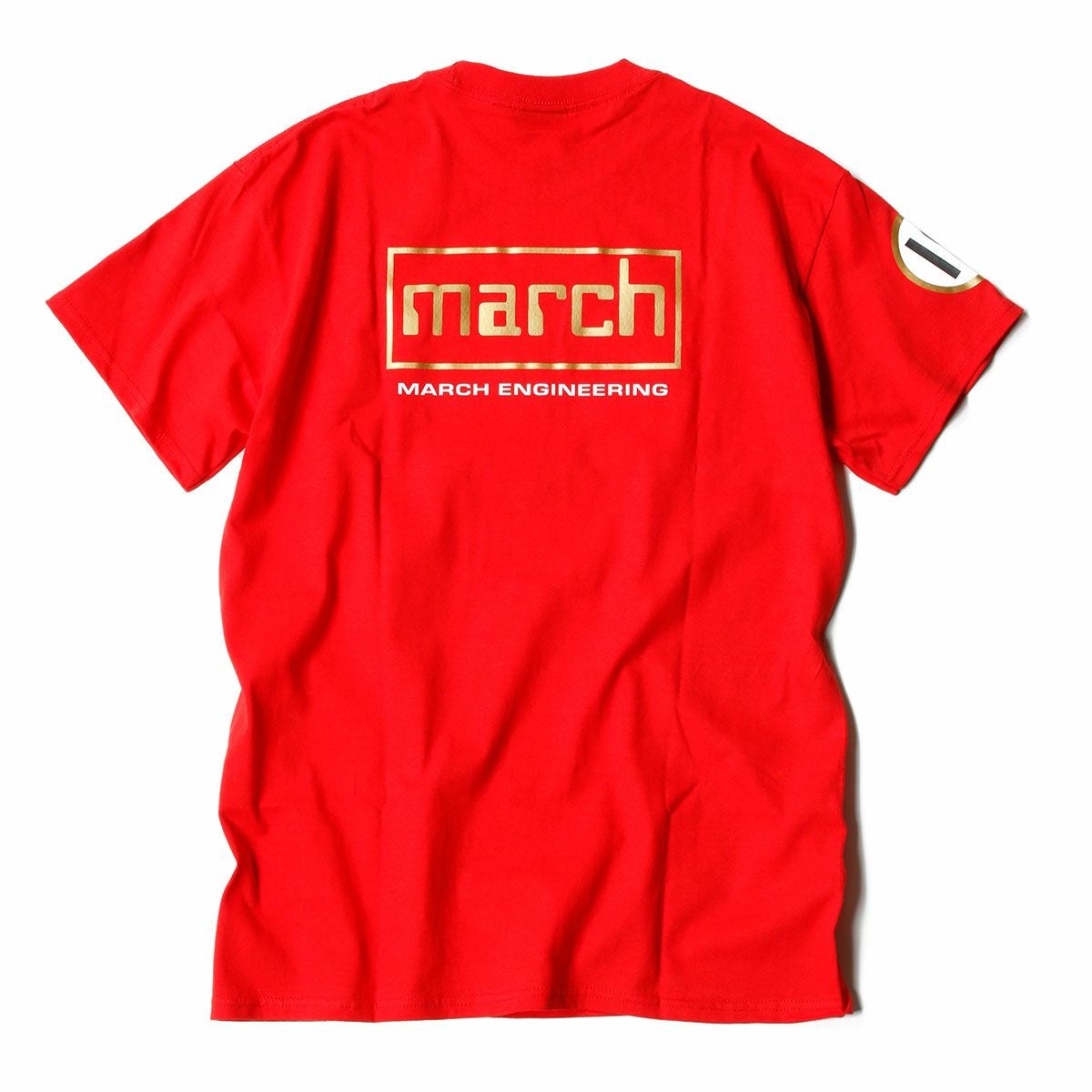RETRO FORMULA 1｜STP Team March T-shirt 02｜Tシャツ｜レッド