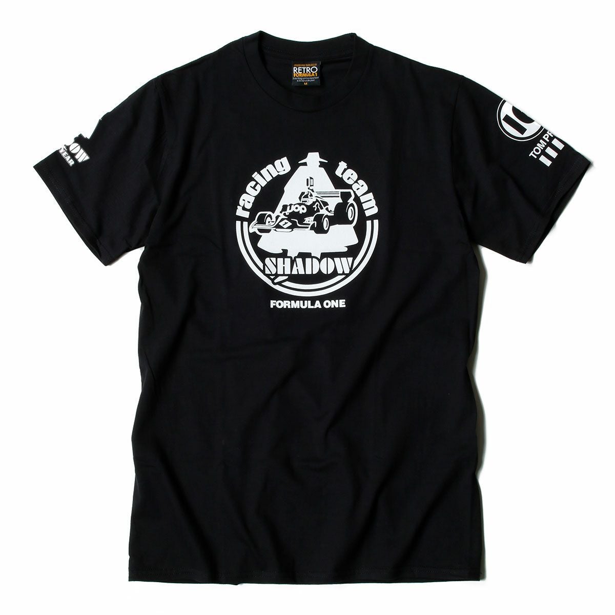 RETRO FORMULA 1｜Shadow Racing Fan T Shirt｜Tシャツ｜ブラック