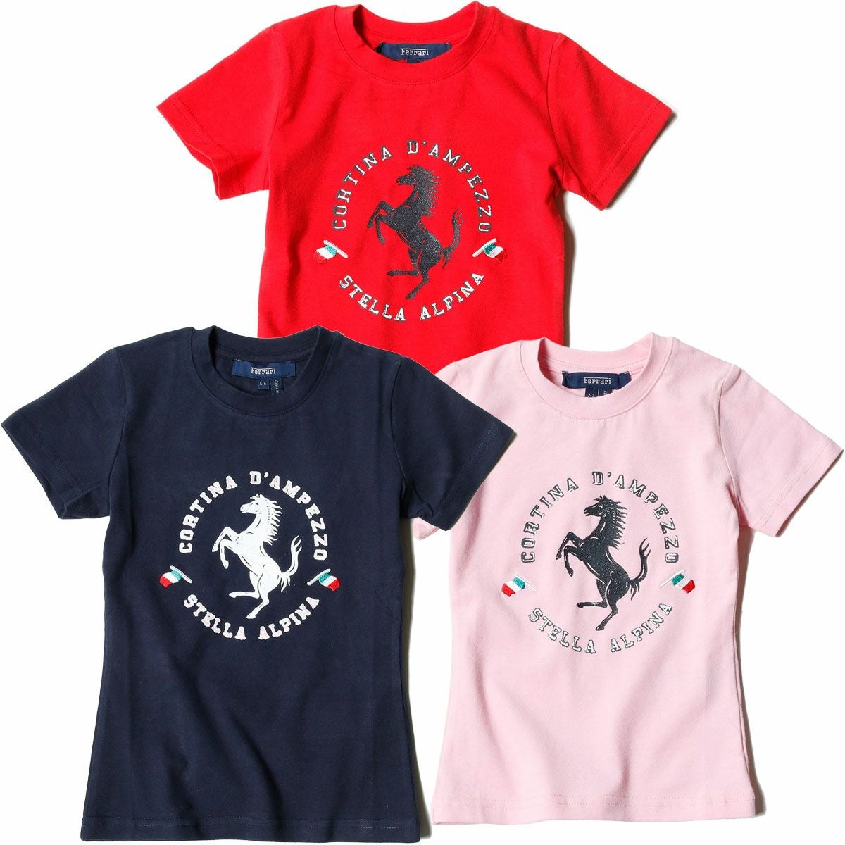 Ferrari｜フェラーリ PHC キッズ Tシャツ｜