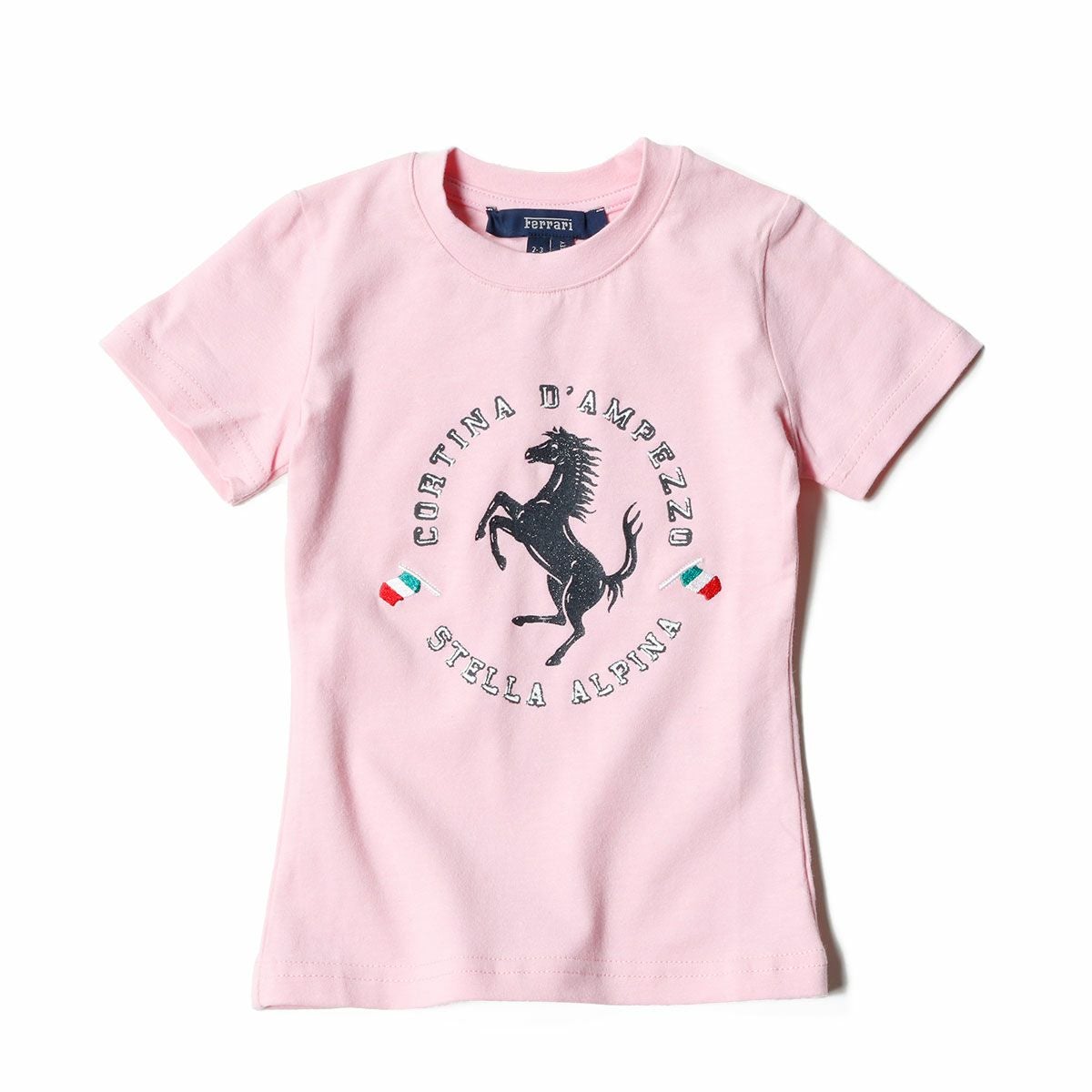 Ferrari｜フェラーリ PHC キッズ Tシャツ｜ピンク