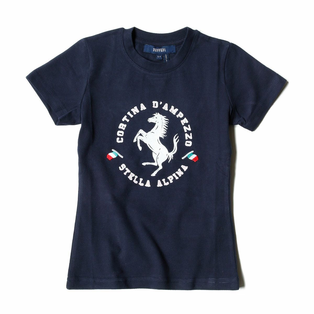Ferrari｜フェラーリ PHC キッズ Tシャツ｜ネイビー
