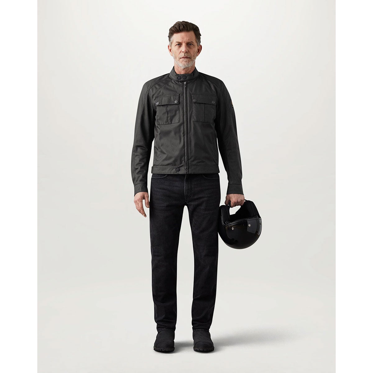 BELSTAFF｜テンプル モーターサイクル ジャケット｜メッシュ｜ブラック
