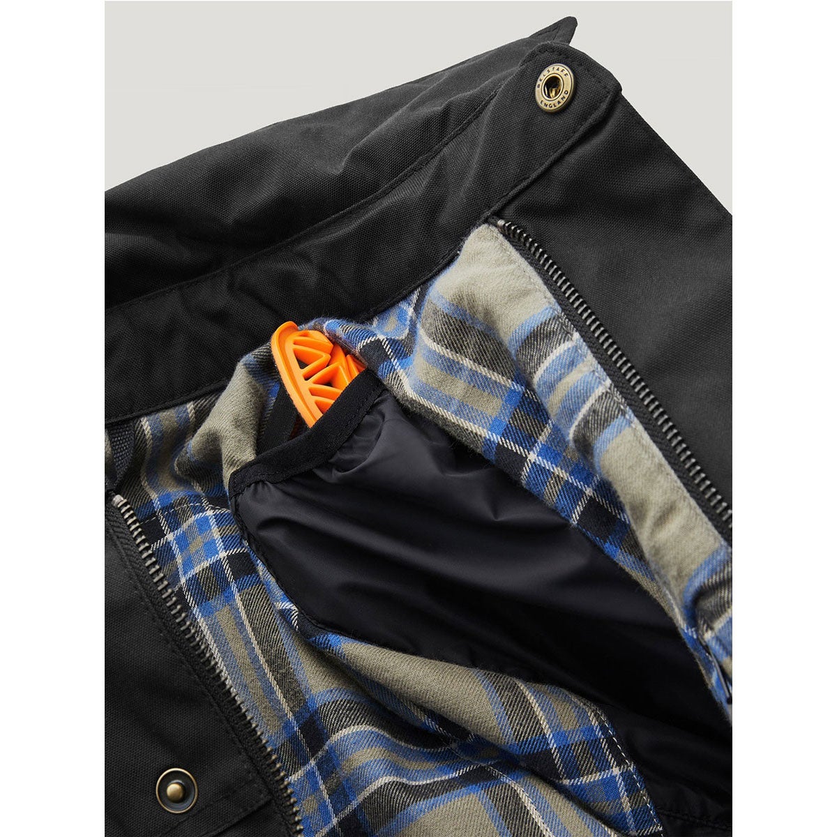 BELSTAFF｜マンション モーターサイクル シャツ｜ファブリック｜ブラック