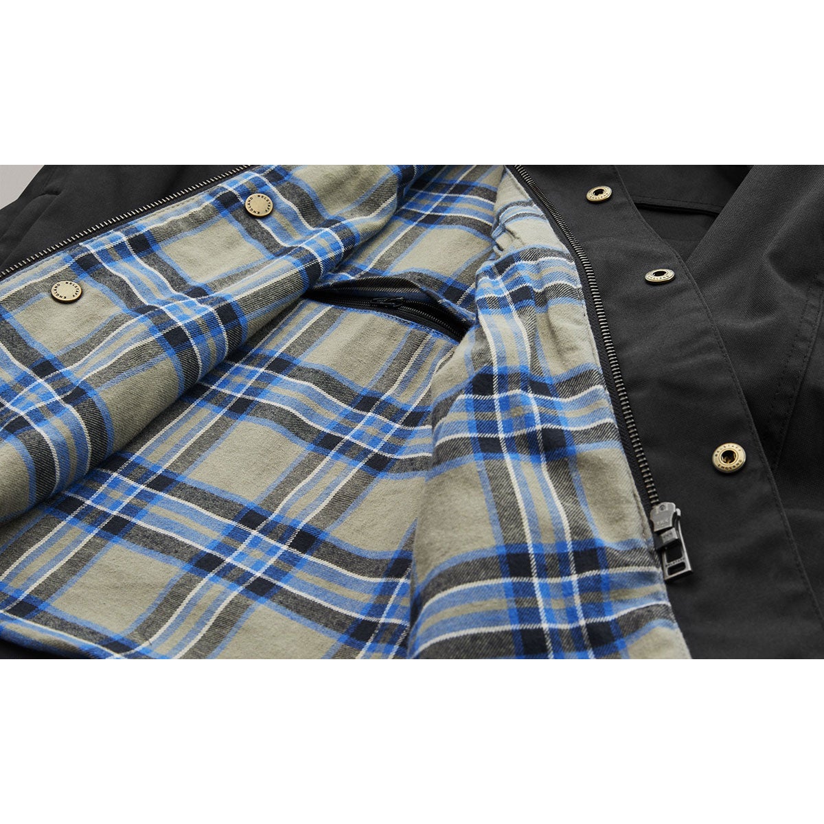 BELSTAFF｜マンション モーターサイクル シャツ｜ファブリック｜ブラック