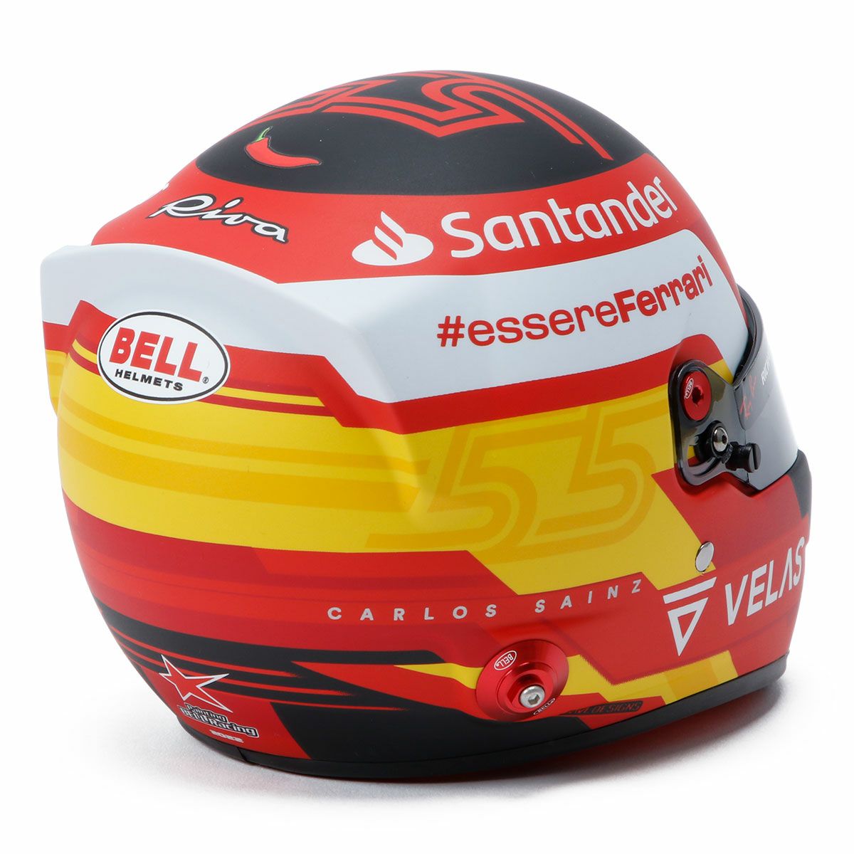 BELL 1/2スケール カルロス・サインツ Jr. 2022 ヘルメット