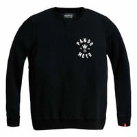 PANDO MOTO｜ジョン スカル 01 スウェットシャツ｜ブラック