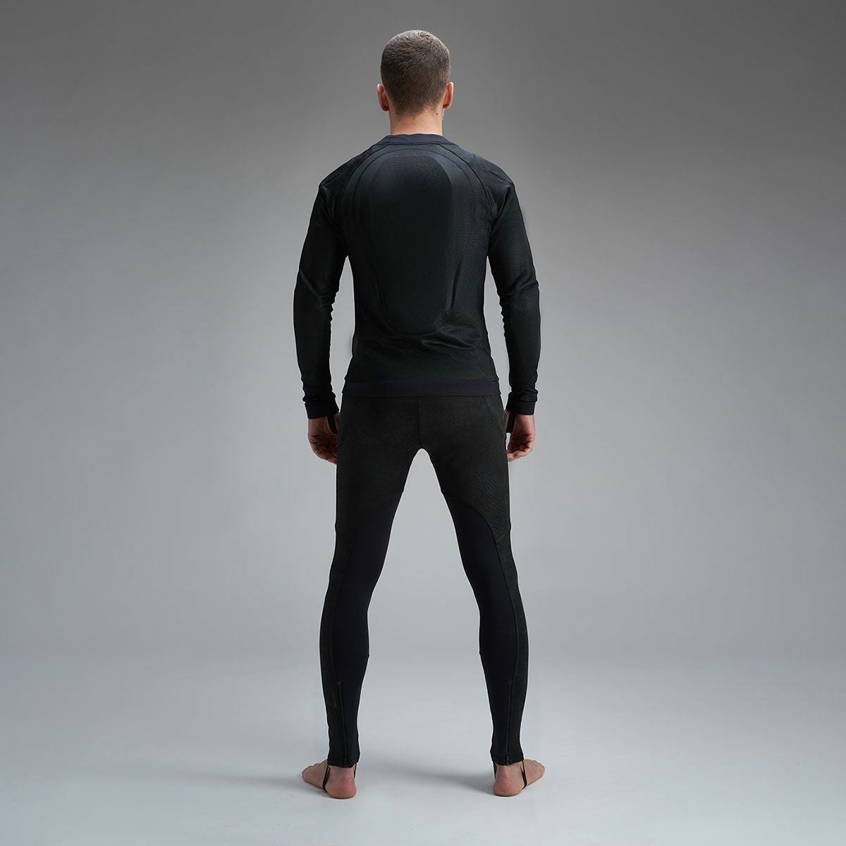 PANDO MOTO｜スキン UH 03｜アンダーウェア｜ブラック｜モデル着用