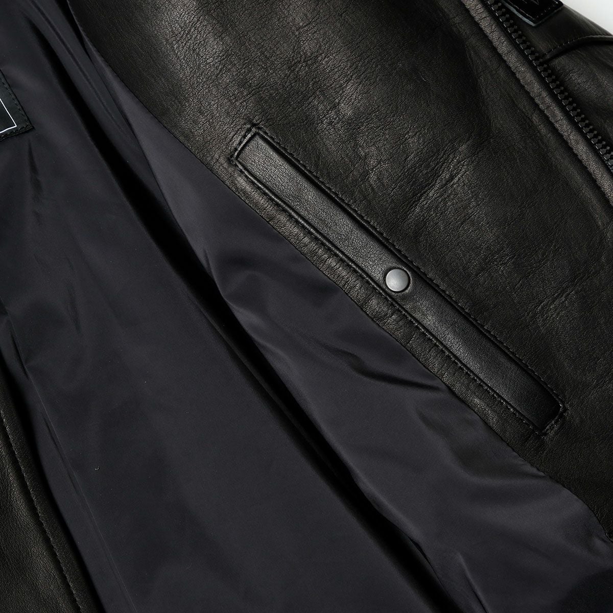 CRUFTER｜CR-MJ7 ダブル ライダース｜レザー｜ブラック