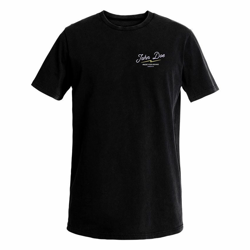 John Doe｜”ウェーブ” Tシャツ｜ブラック