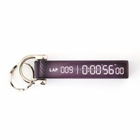 56design｜ラップ タイム キーホルダー｜ブラック