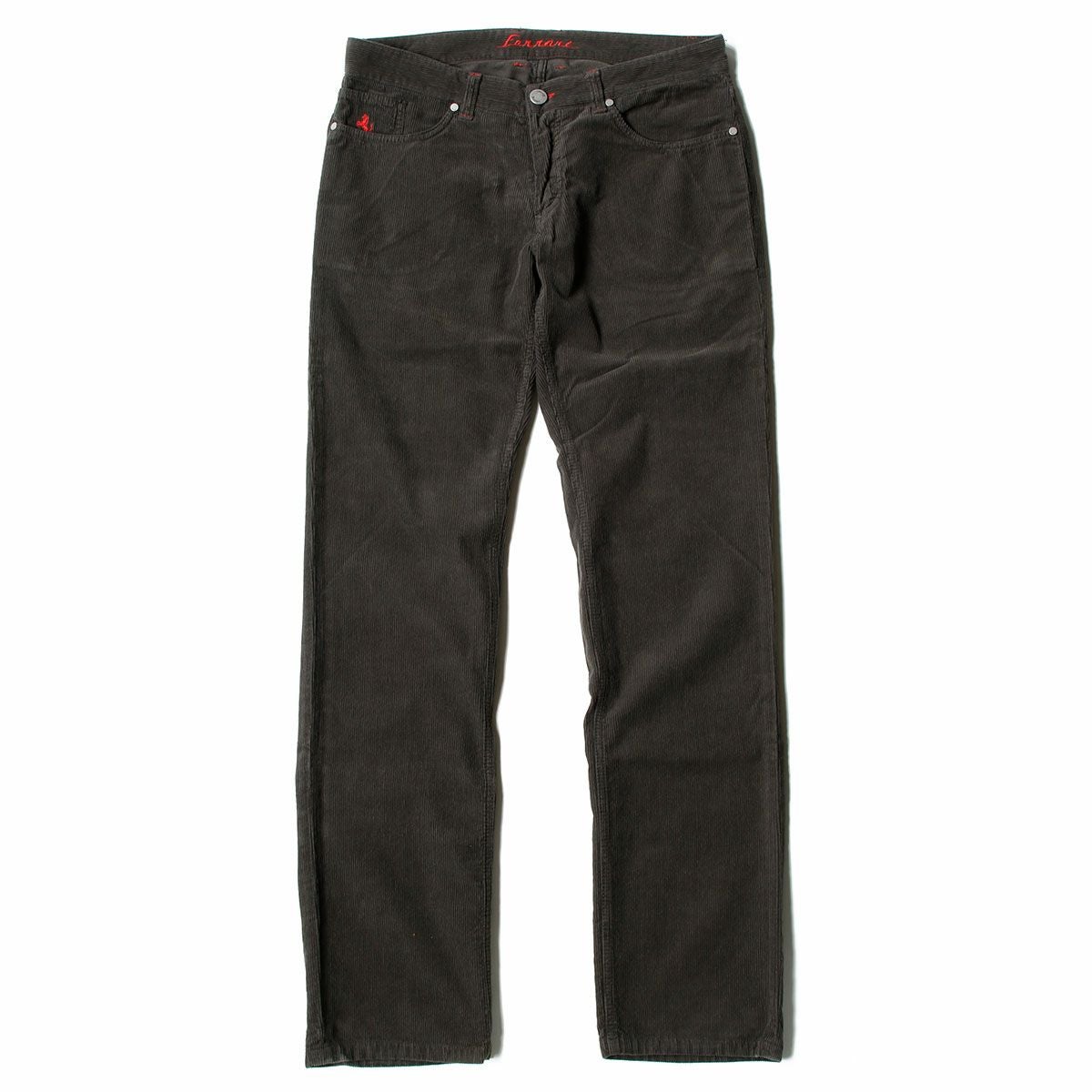 Ferrari｜フェラーリ 5ポケット コーデュロイ パンツ｜ブラウン