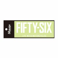 56design｜フィフティシックス ステッカー（130）｜ステッカー｜ホワイト