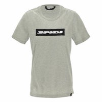 SPIDI｜ロゴ 2 Tシャツ レディ｜Tシャツ｜メランジグレー