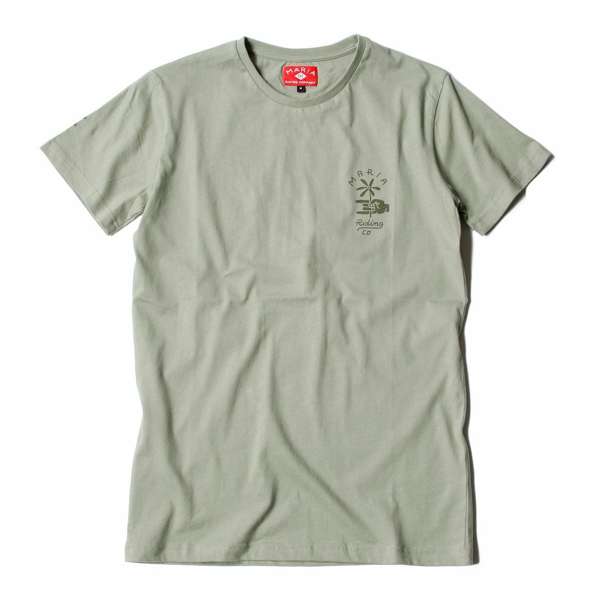 Maria Riding Company｜セイブ ジ アース Tシャツ｜オリーブ