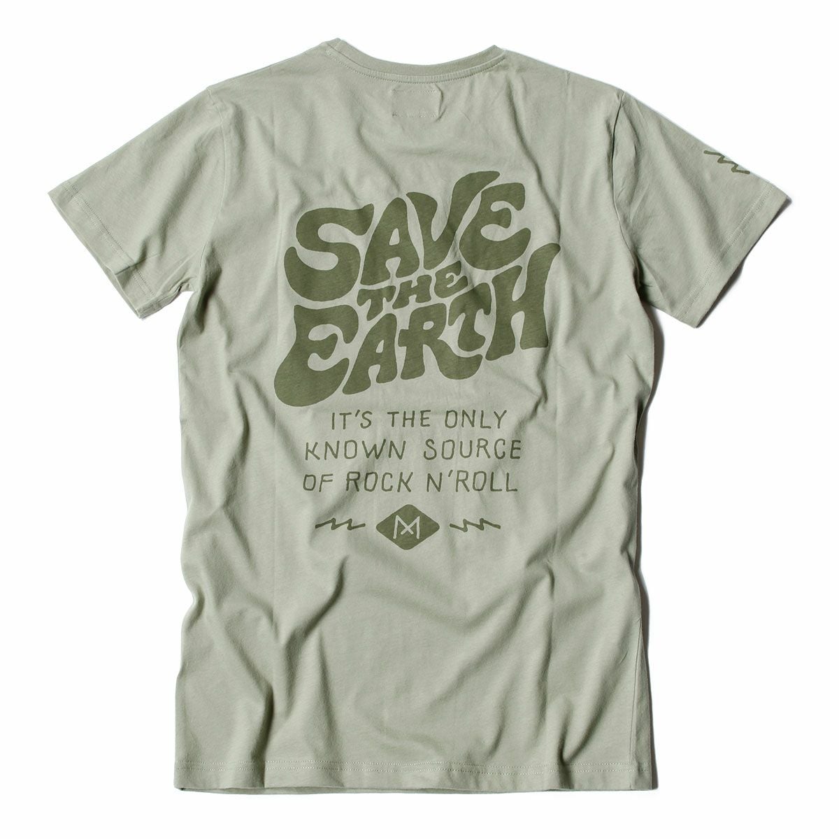 Maria Riding Company｜セイブ ジ アース Tシャツ｜オリーブ