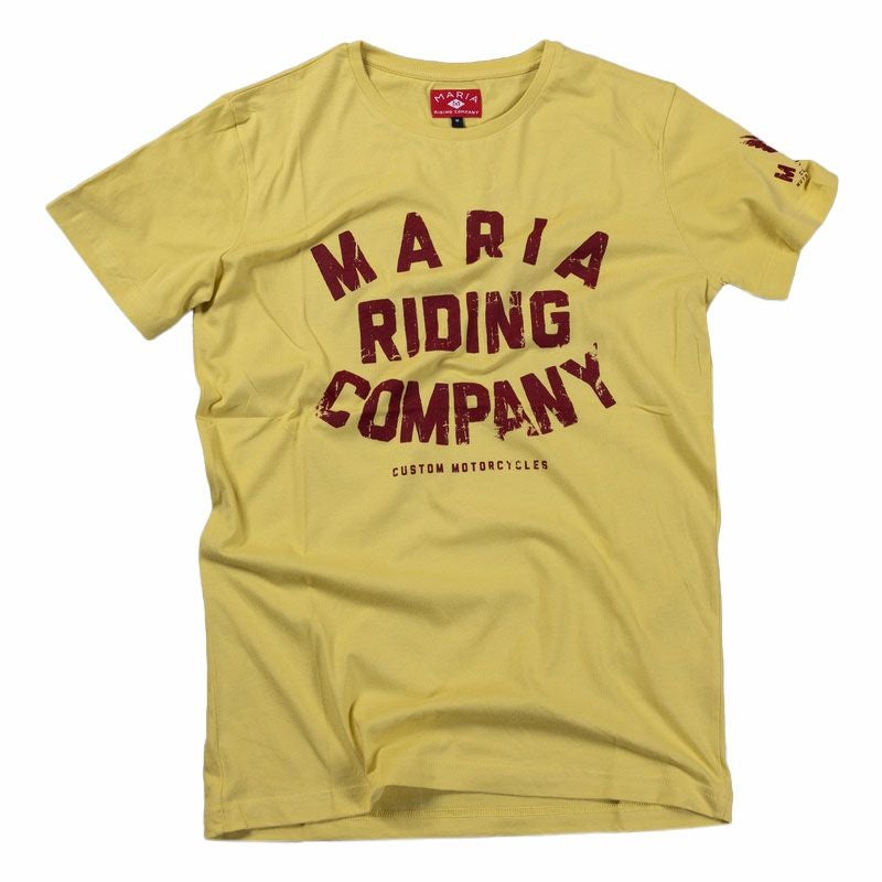 Maria Riding Company｜ハリウッド Tシャツ｜イエロー