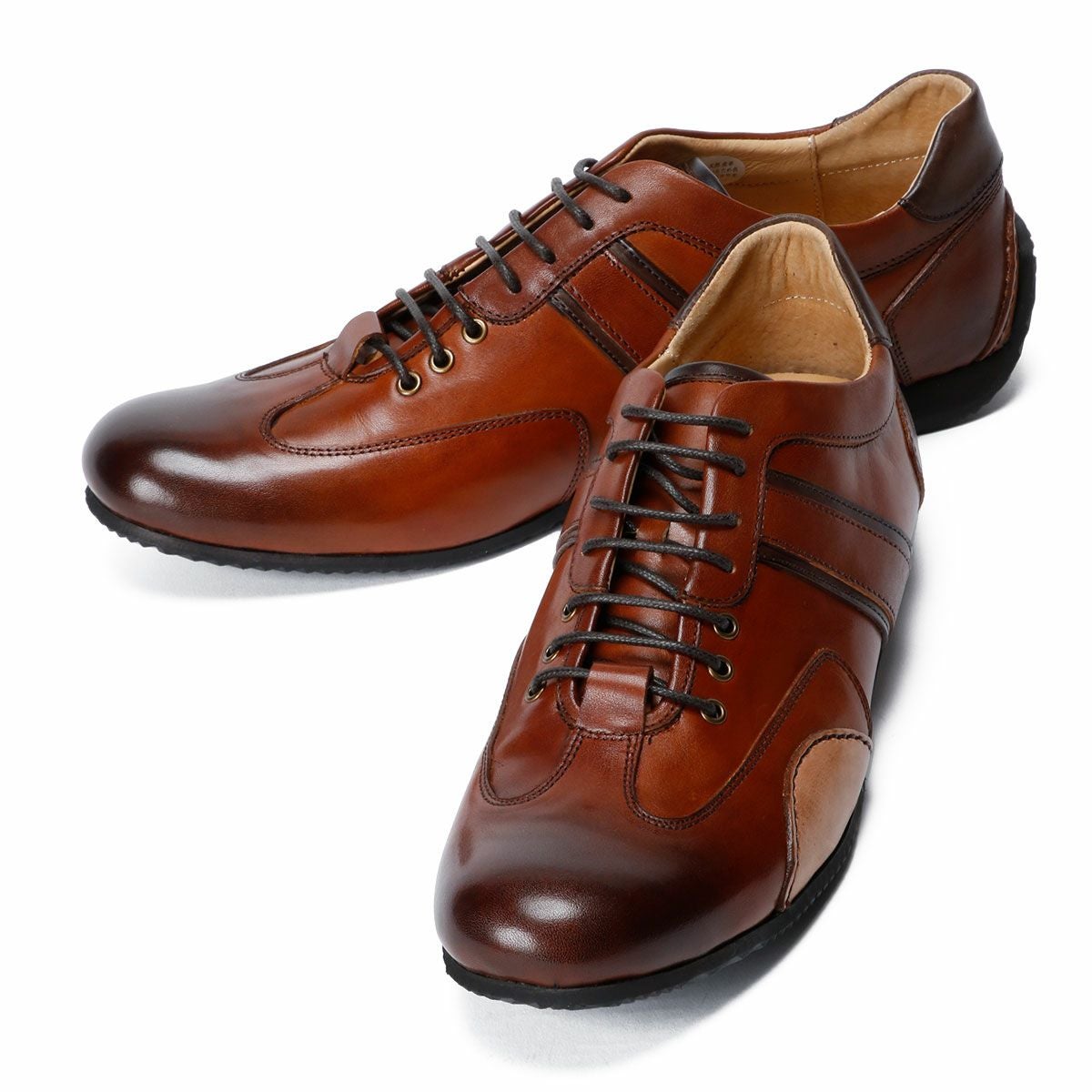 threegenerations｜2423-221｜スニーカー｜ブラウン