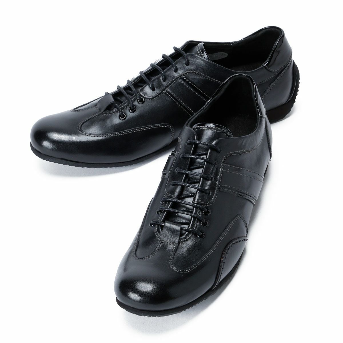 threegenerations｜2423-221｜スニーカー｜ブラック×ブラック