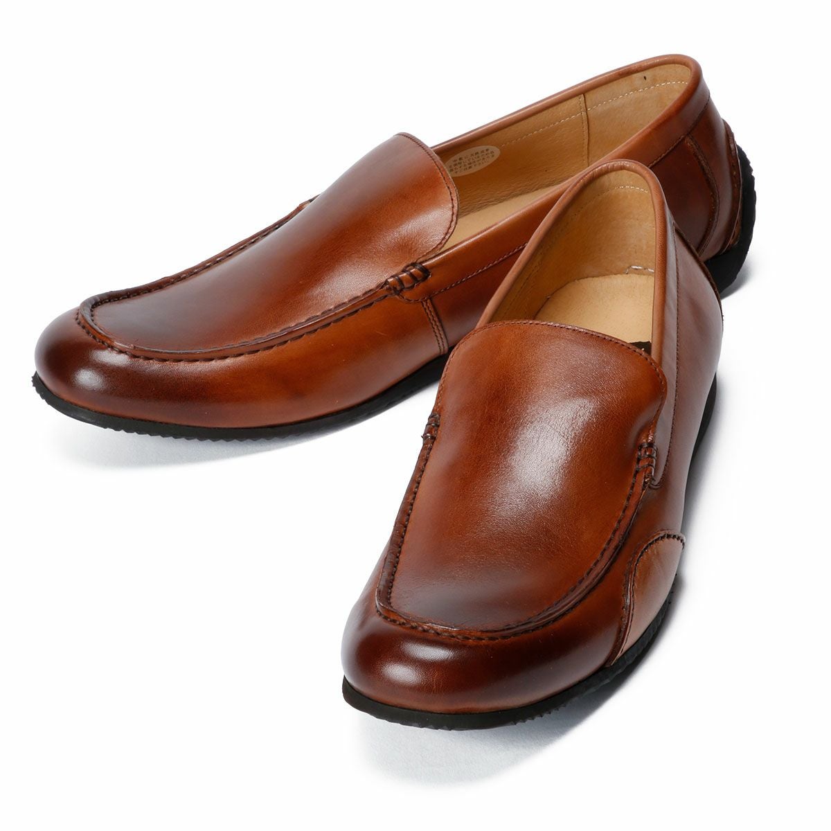 threegenerations｜2427-221｜モカシン｜ブラウン