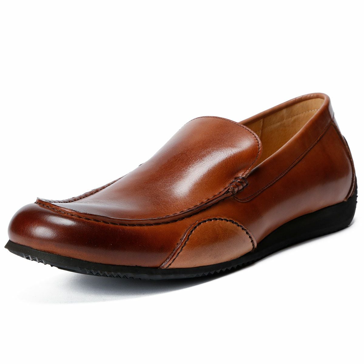 threegenerations｜2427-221｜モカシン｜ブラウン